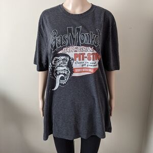 Gas Monkey Bar & Grill black tshirt, men's XL